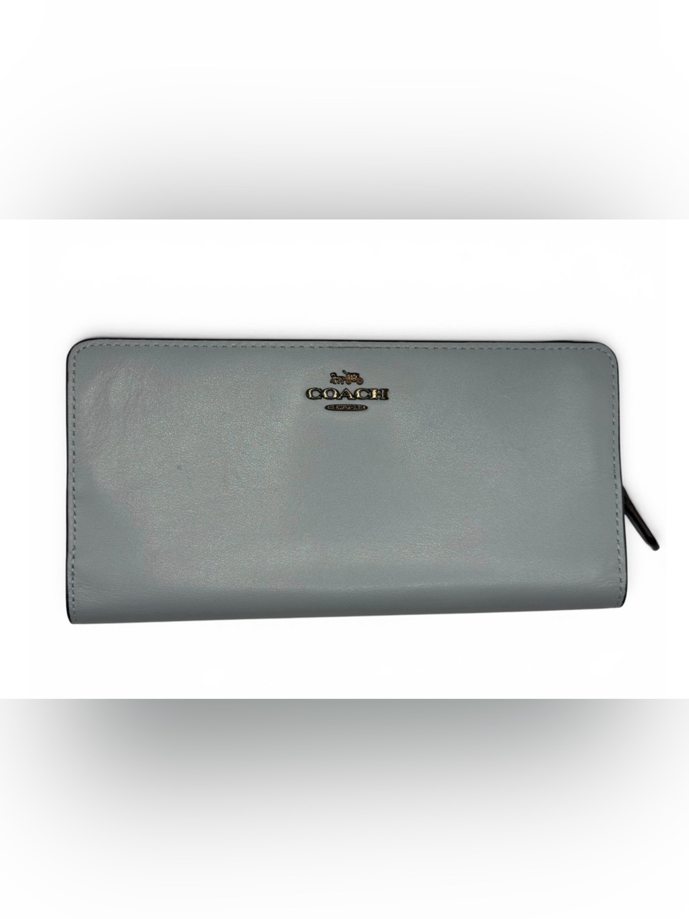 Coach Soft Leather Slim Accordion Wallet